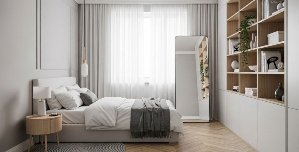 Bedroom interior design for small spaces