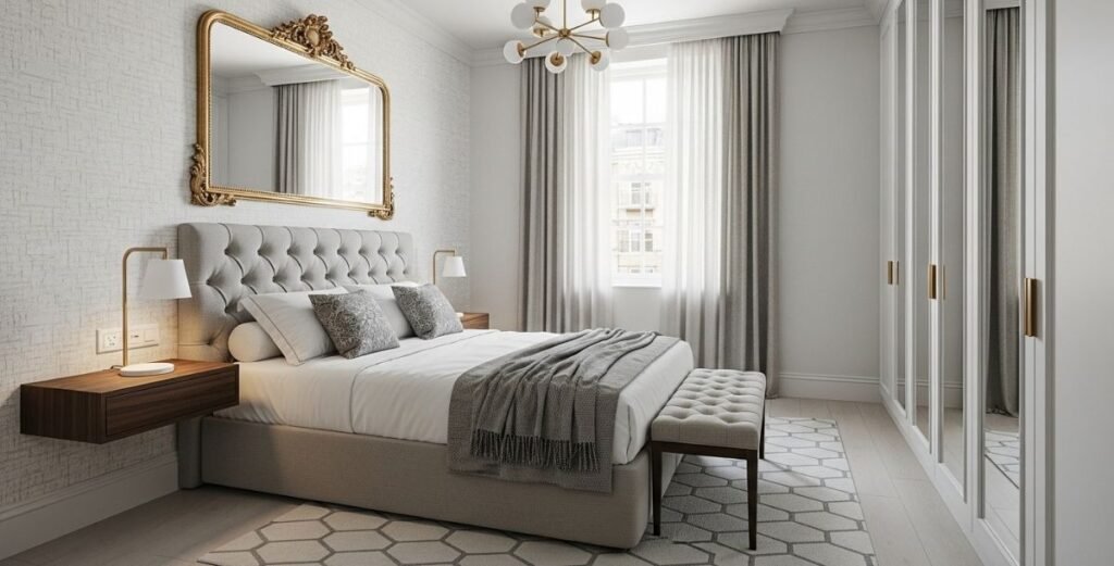 Bedroom interior design for small spaces